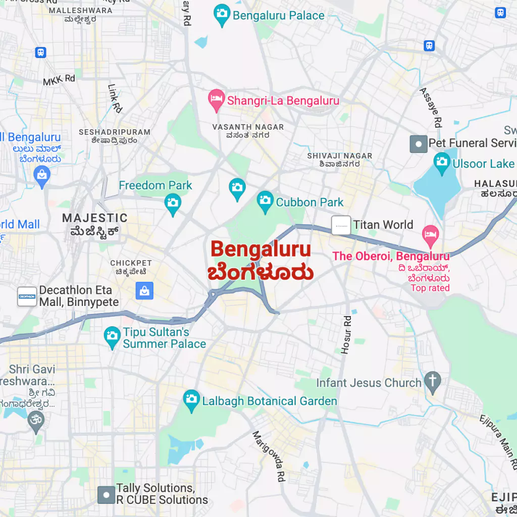 Sattva Mylasandra location map Sattva Mylasandra location and connectivity map, Mysore Road Bengaluru
